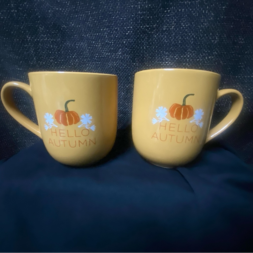Fall Hello Autumn Mugs